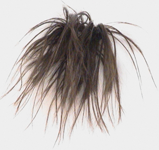 LULU SPIKY HAIR SCRUNCHIE PONYTAIL HOLDER HAIRPIECE EXTENSIONS STRAIGHT SHORT