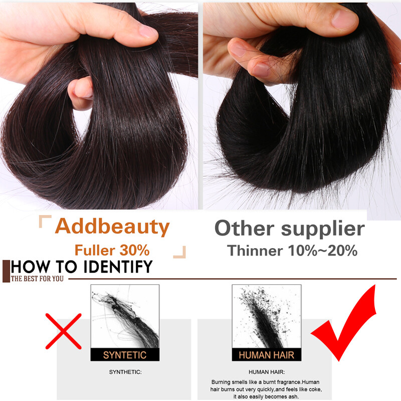 Thick Hair Pad Clip In Real Remy Human Hair Extensions Long-Short Hairpiece Weft