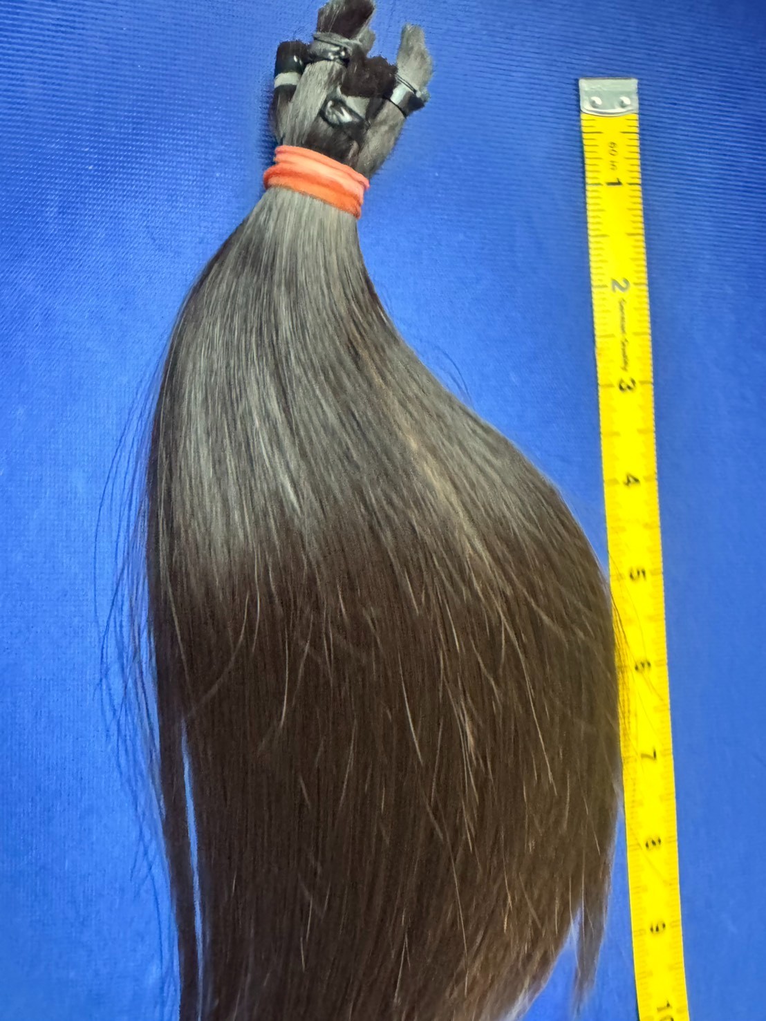 1481 Natural Soft Straight Hair Extension Material – 55g 11” Cut Ponytail, Dark