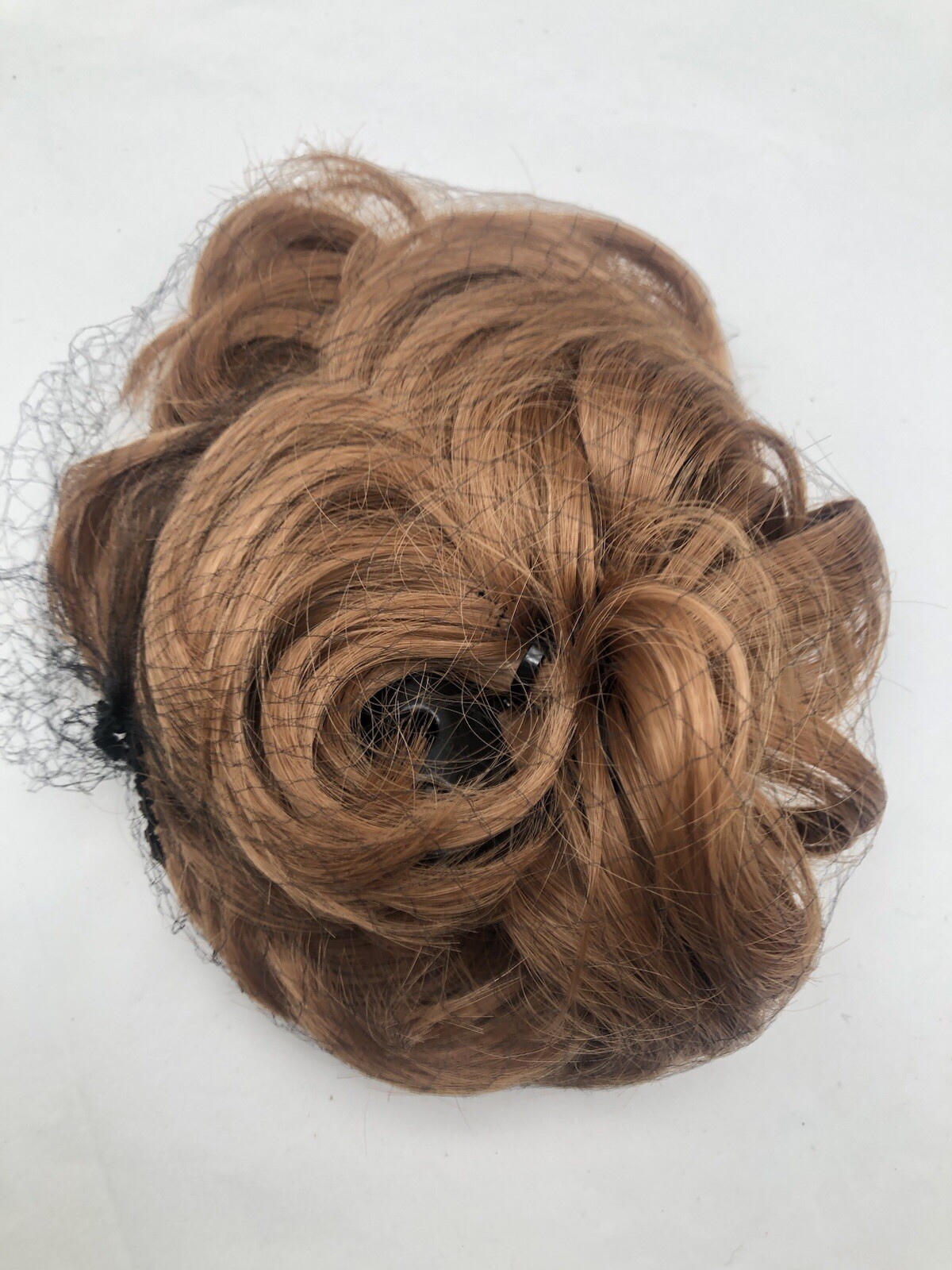 1 PCS Messy Bun Hair Clip Wavy Curly Scrunchies Synthetic Pony Hair Clamp