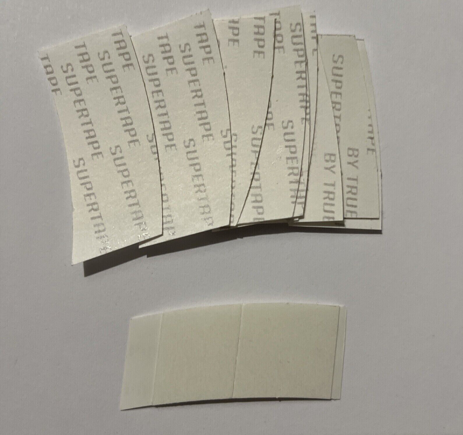 Super Tape Mini”C”Bonding Adhesive Tabs-Supertape Lace Wig Hair Piece-108 Pc-NEW