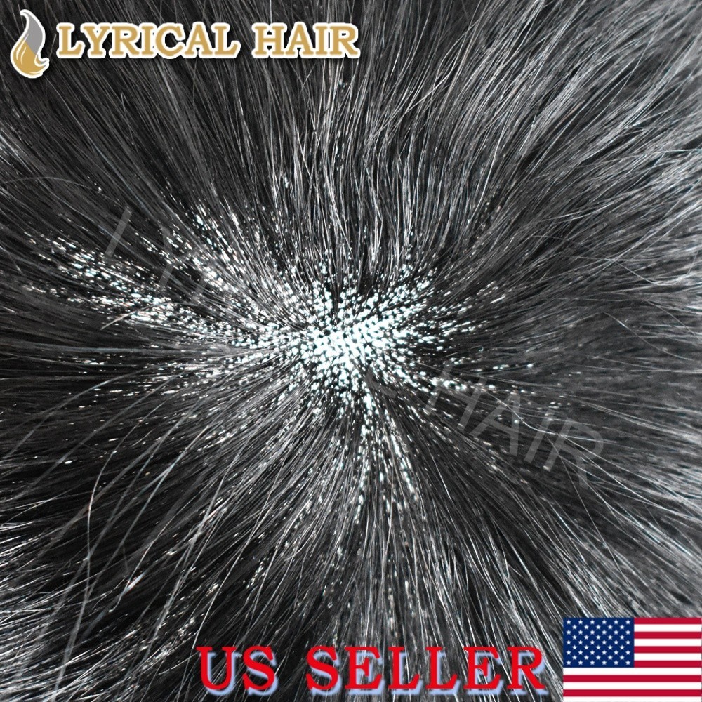 Lyrical Hair Full French Lace Hair System Human Hair Natural Mens Toupee Hairpie
