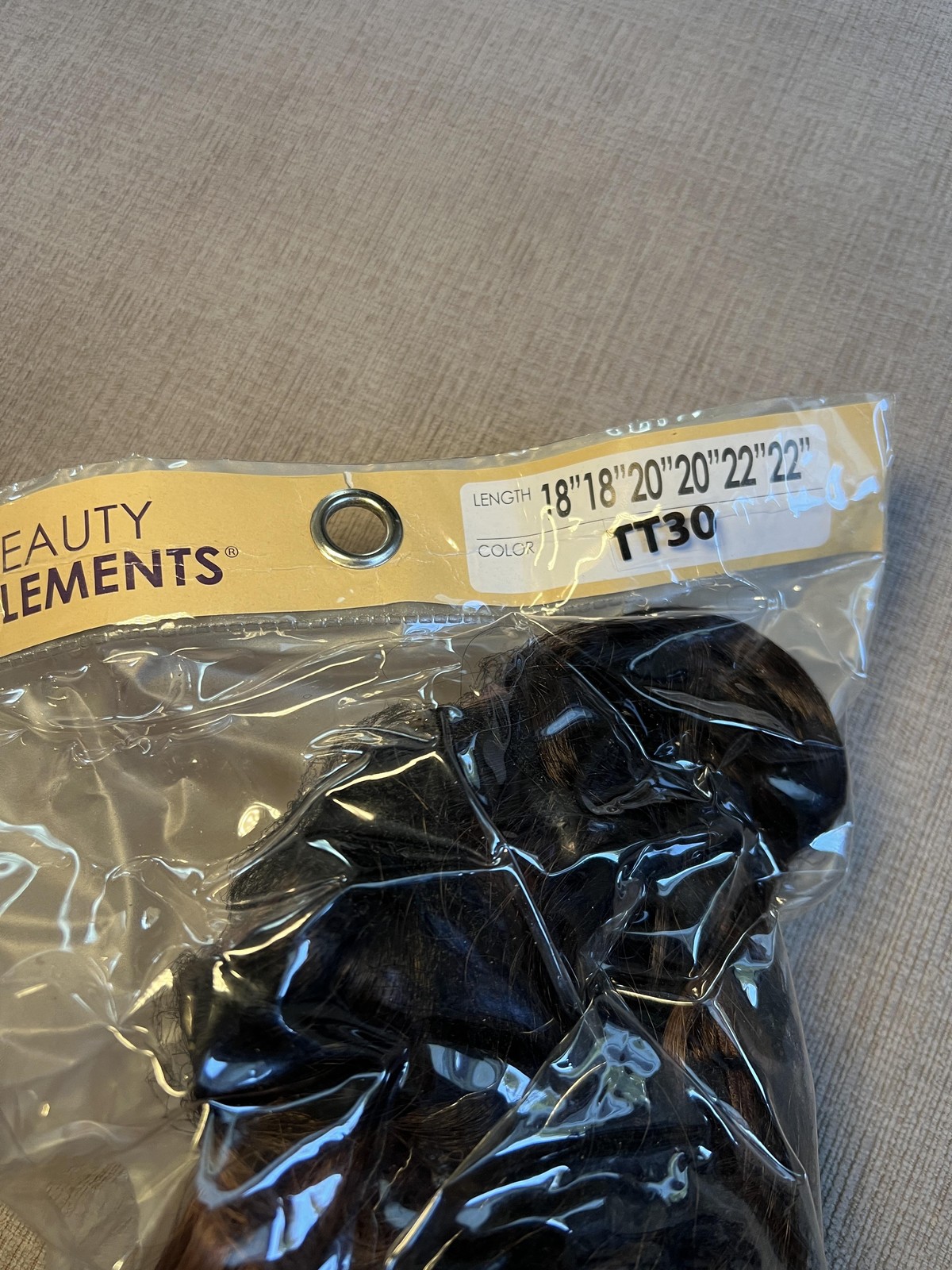 Beauty Elements Dominican French Body Hair Extensions TT30 Lace Closure 18 20 22