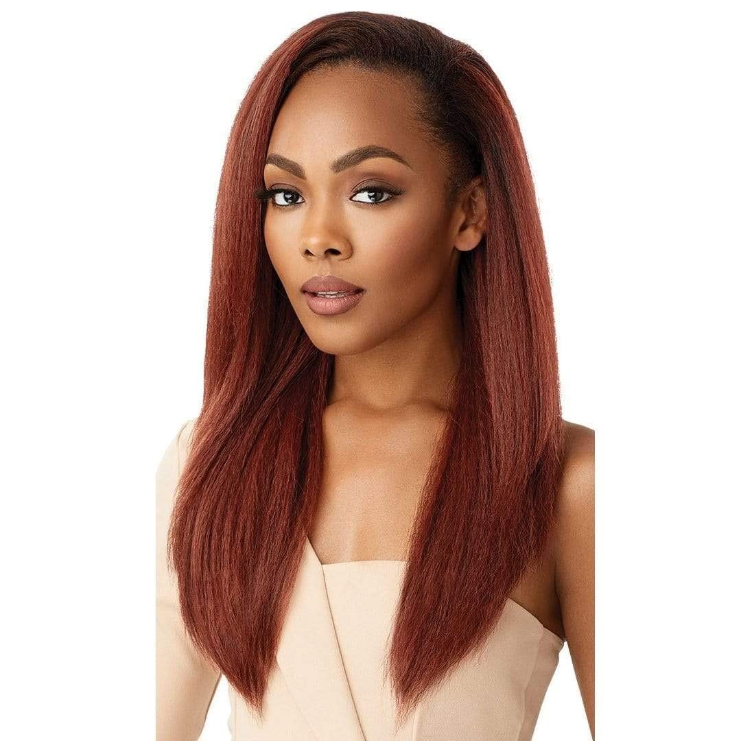 Quick Weave Half Wig – Soft & Natural, Lays Flat, Easy Style in 60 Seconds, Less