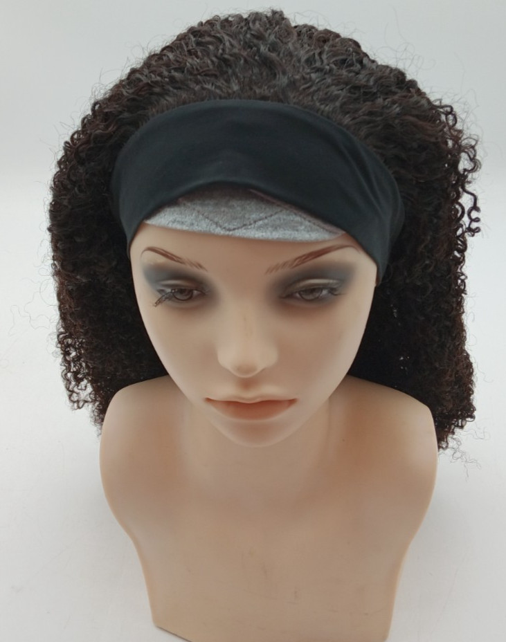 OQ | Hair Afro Curly Human Hair Wig | 22″ | Black Natural Full | Curly Wig