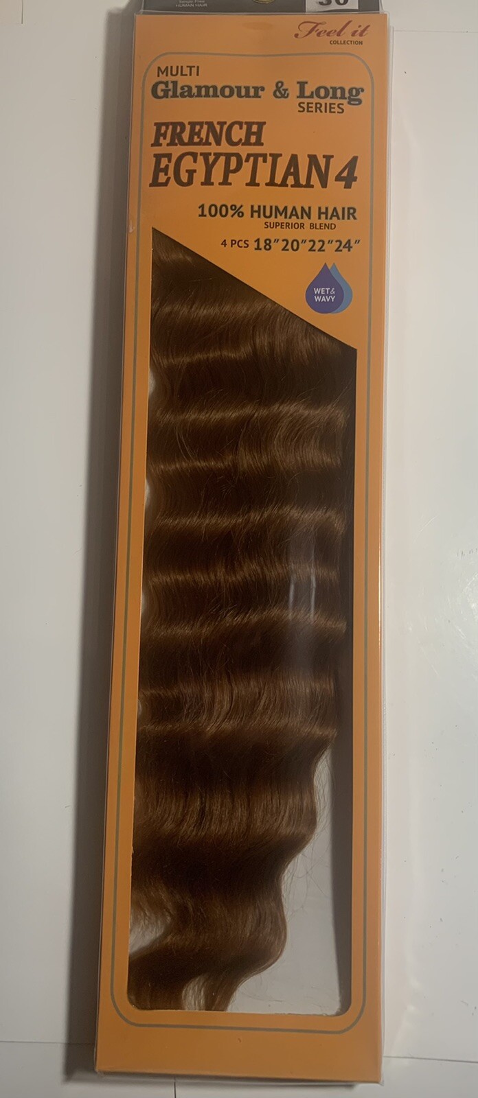 100% Human hair Superior Blend French Egyptian2 (4pc 2×18”2×20) 4 (18”20”22”24)