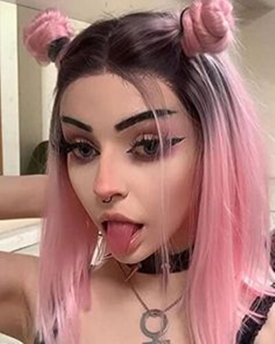 Women Girls Full Wigs Pink Short Straight Wig Synthetic Wig Bob Hair Cosplay Wig