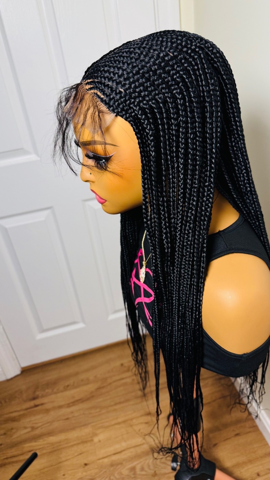 braided wig closure Easy Wear Ready To Ship