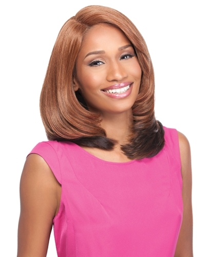 Sensationnel Empress Natural Synthetic C-Part Lace Front Edge Wig MADISON