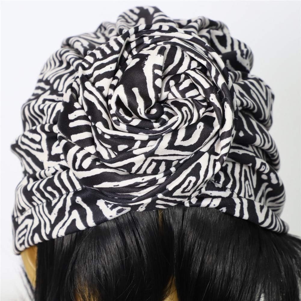 Women Short Black Color Straight Headband Afro Wig, with White Headband Attac…