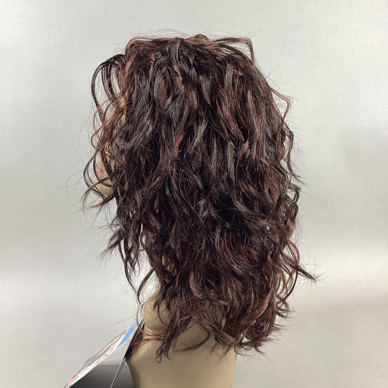 Jewelry Wavy #S1B/350 Off Black Copper Synthetic Quick Weave Wig