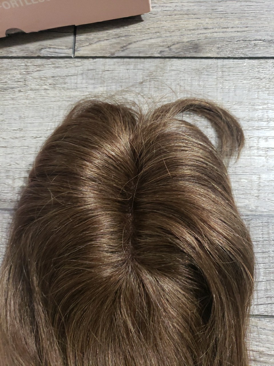 Rich Choices Hair Topper Women Real Human Hair 360°3D Clip in 10 Inch #02 Brown