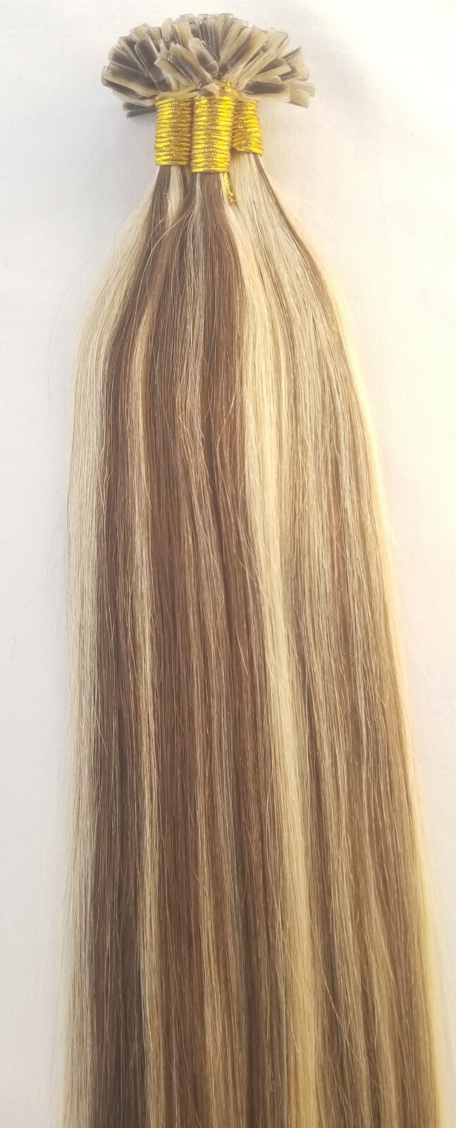 18″ 100grs,100s,U Tip (Nail Tip) Fusion Remy Human Hair Extensions #4/613