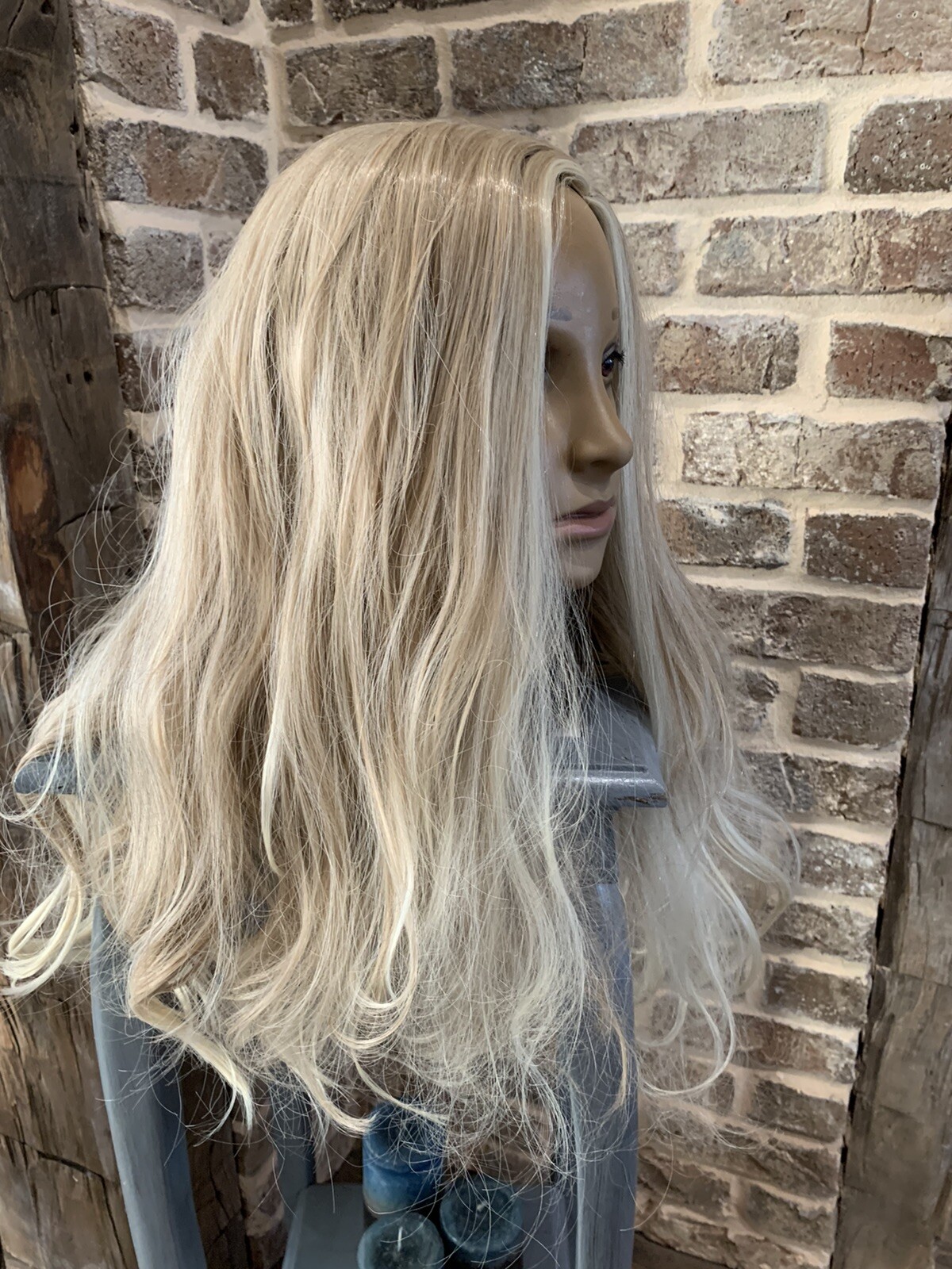 NWT Long Wave Silk Glueless Front Cap Wig #67
