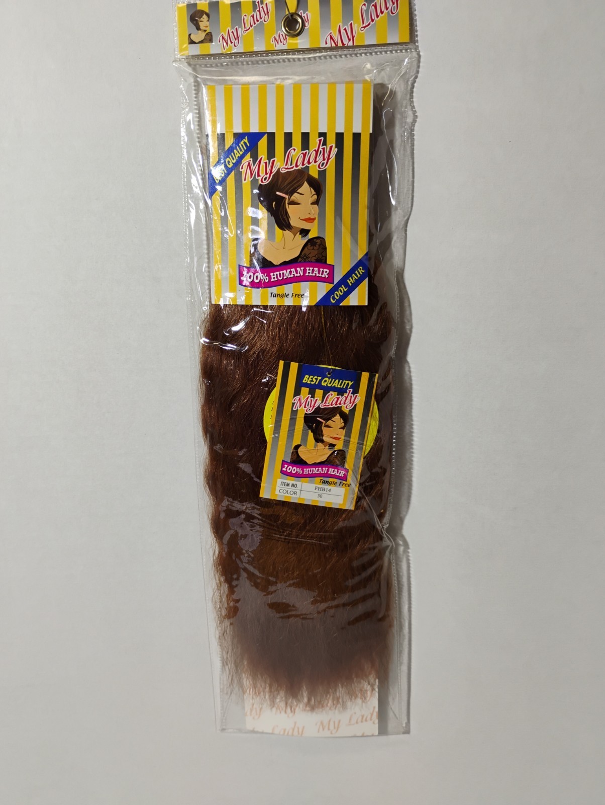14″ My Lady 100% Human Hair – Bulk Braid/Braiding (4 Shades) -FHB14