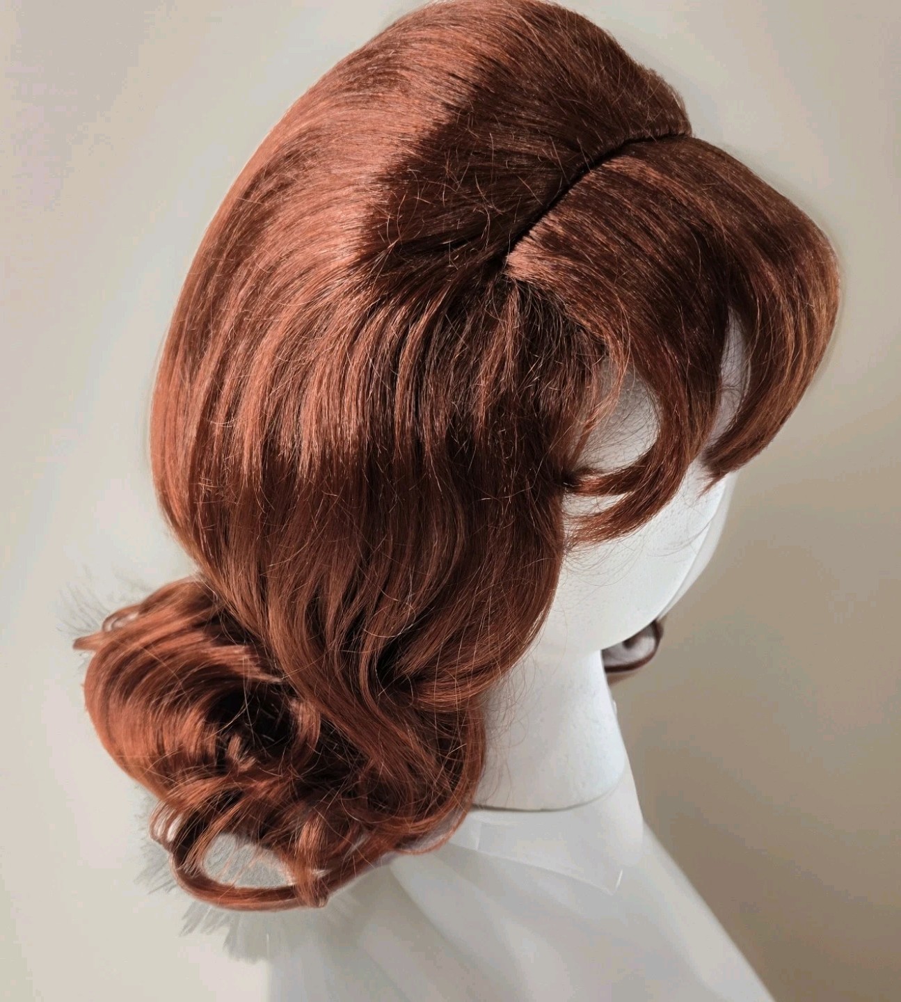 City Costume Wigs Auburn Curly Halloween – Synthetic, Peggy, Non-Flammable NWT