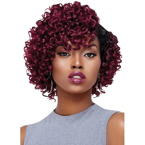 Human hair blend – Purple Pack 3Pcs – Salon Set – Rod Set