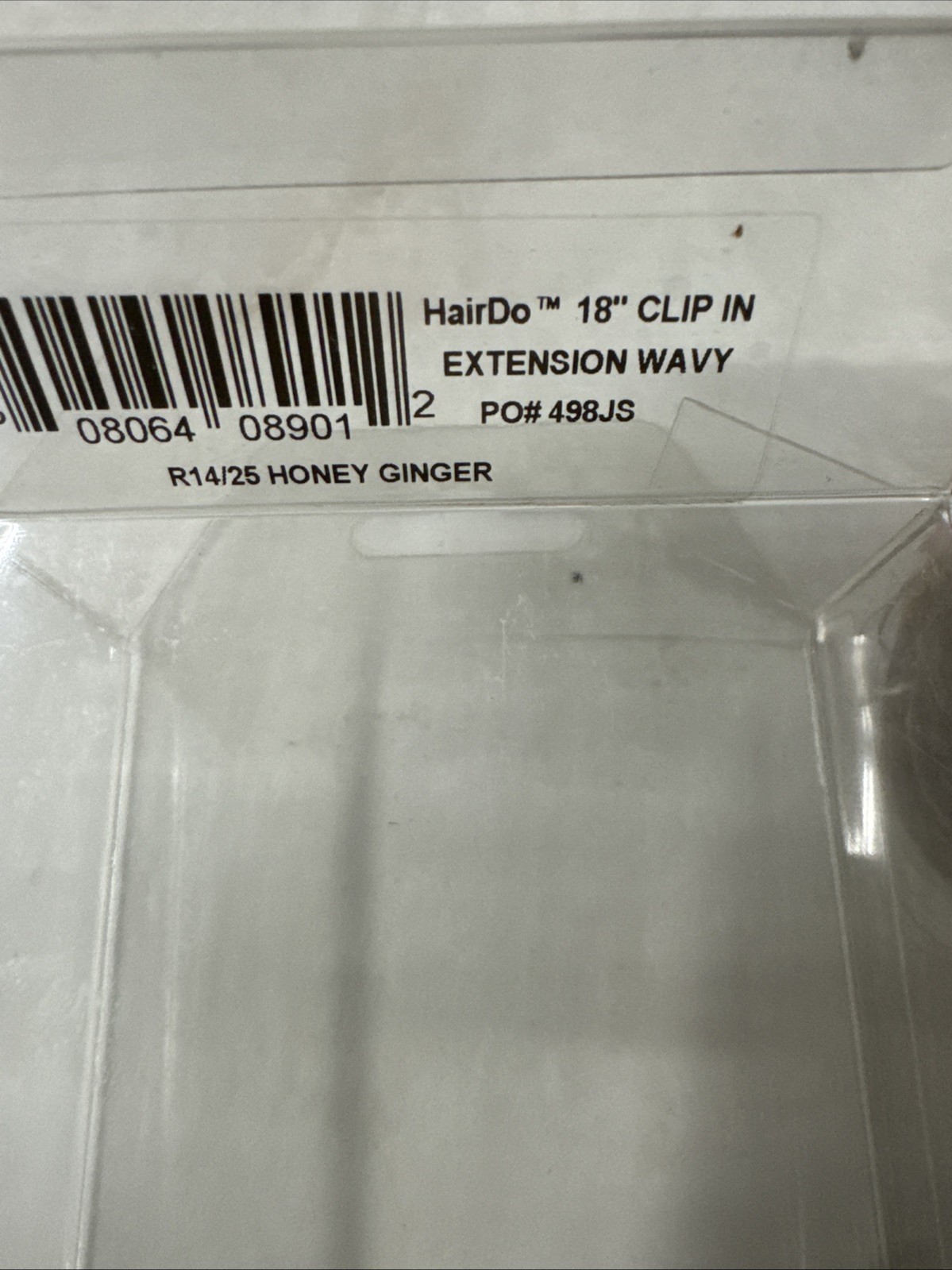 Hair Do Jessica Simpson Clip-in Wavy Extensions 18” HONEY GINGER R14/25