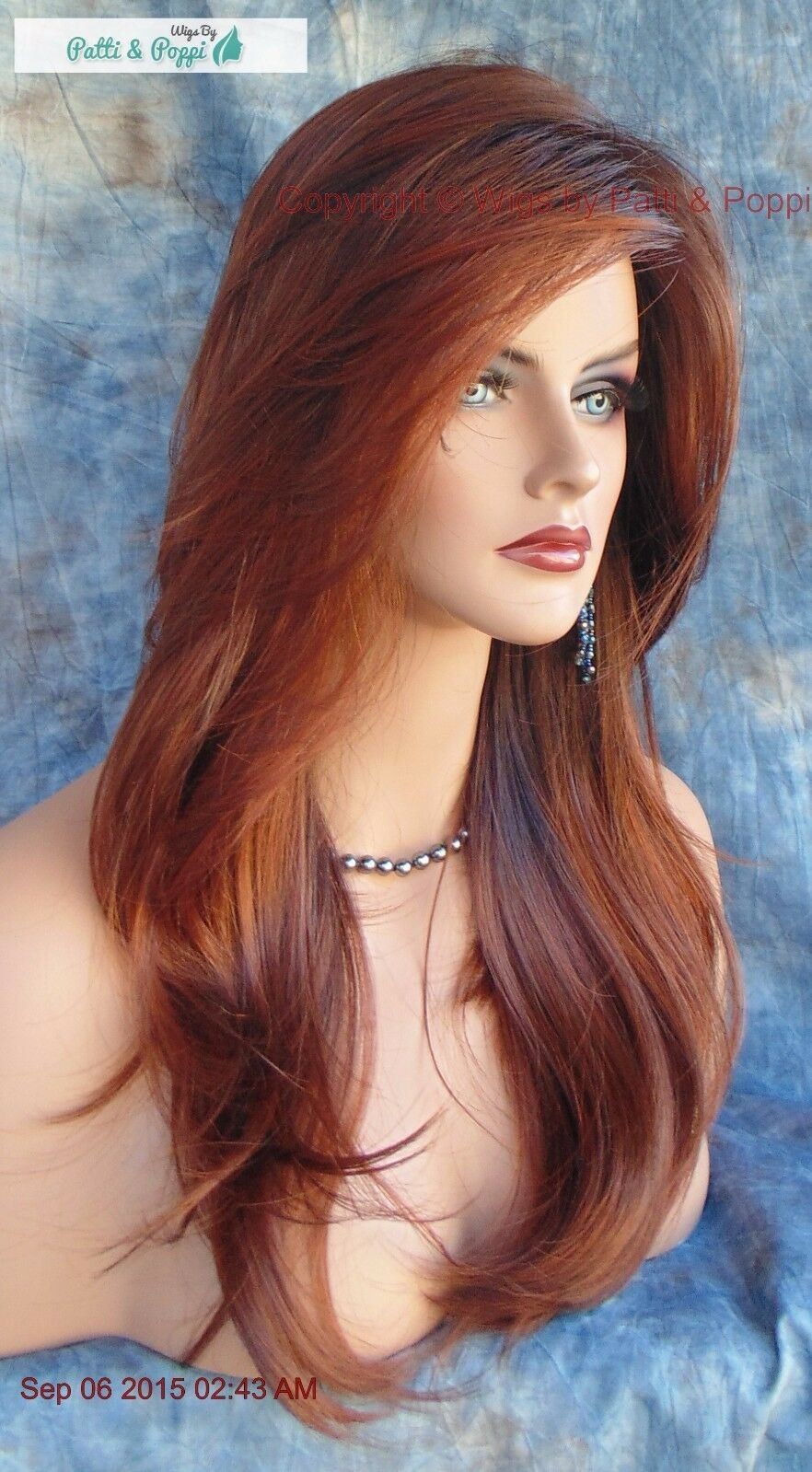 ANGELICA | NORIKO WIG | RED CRIMSON-LR | LONG SEXY CUTE -1 504