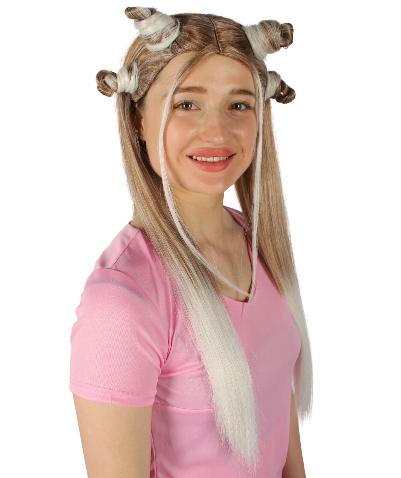 Adult Women’s Celebrity Ombre Blonde Wig I Flame-retardant Synthetic Fiber