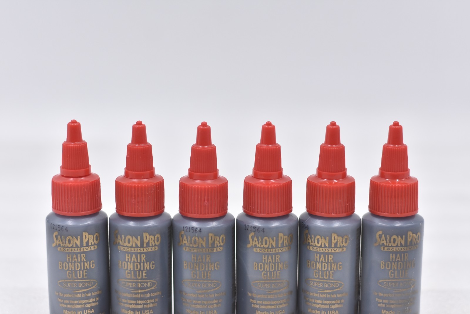 Lot of 6 Salon Pro Exclusive Hair Bonding Glue Super Bond – 1oz
