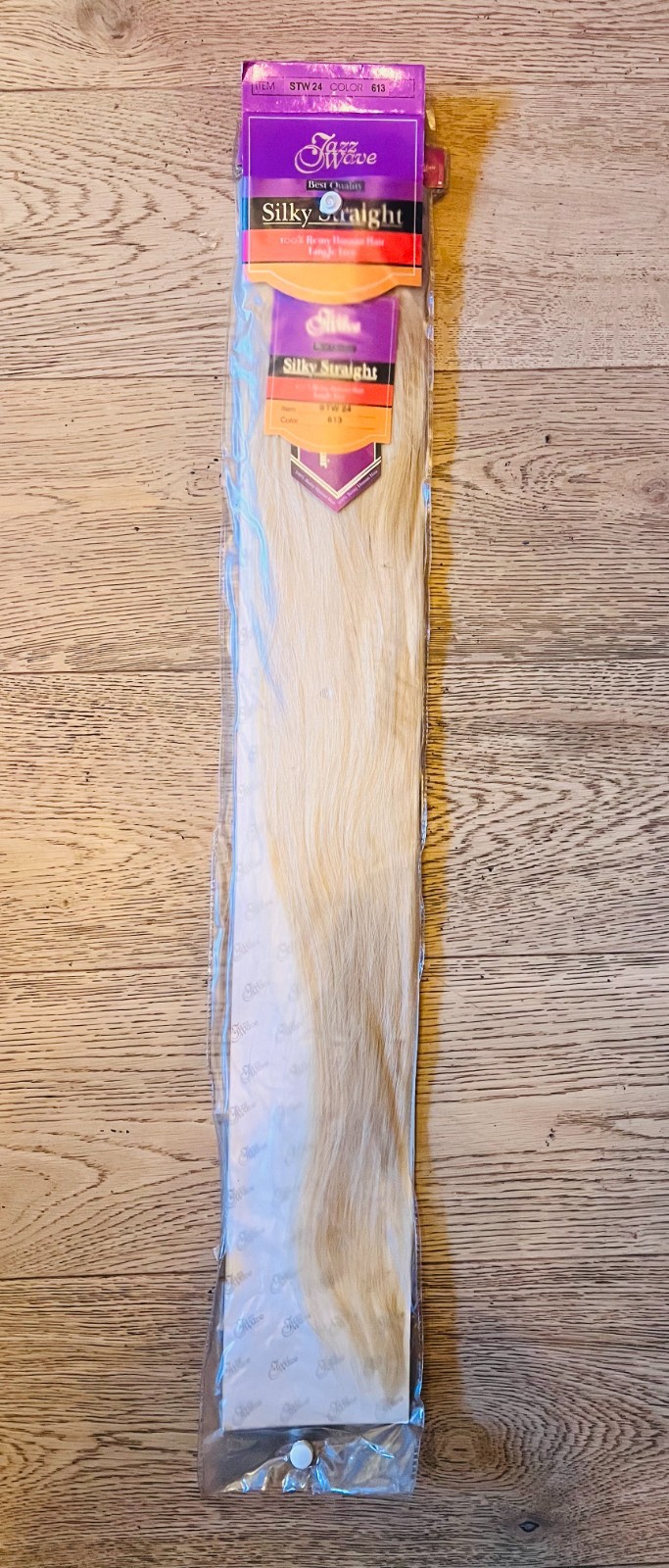 JAZZ WAVE 100% Remy Human Hair Tangle Free Silky Straight Style HAIR EXTENSIONS