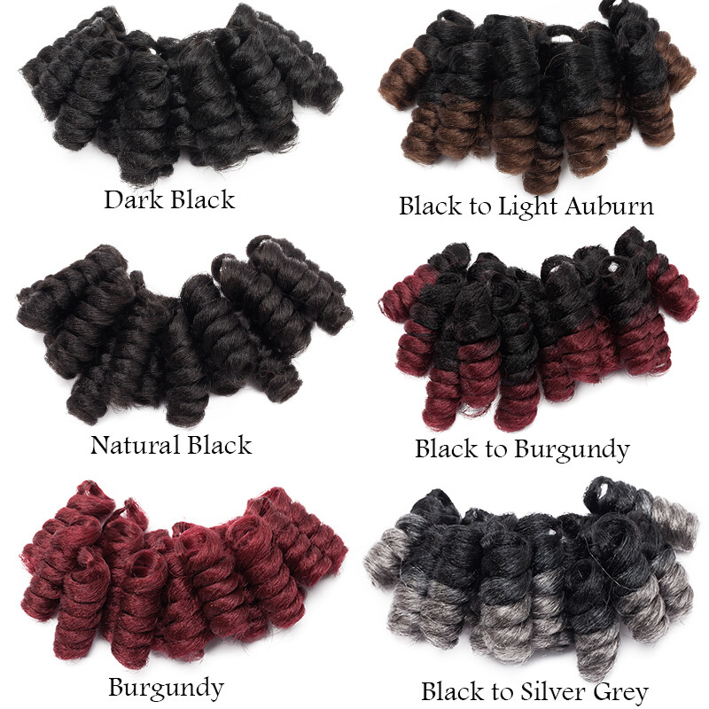 Kinky Bounce Crochet Jumpy Wand Curly Wand Braids Hair Jamaican Bounce Twist 2″