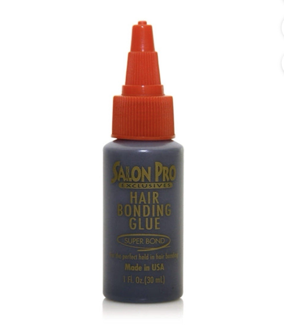 Salon Pro Hair Bonding Glue 1oz. Quick Drying, Long-Lasting Weave Extension Glue