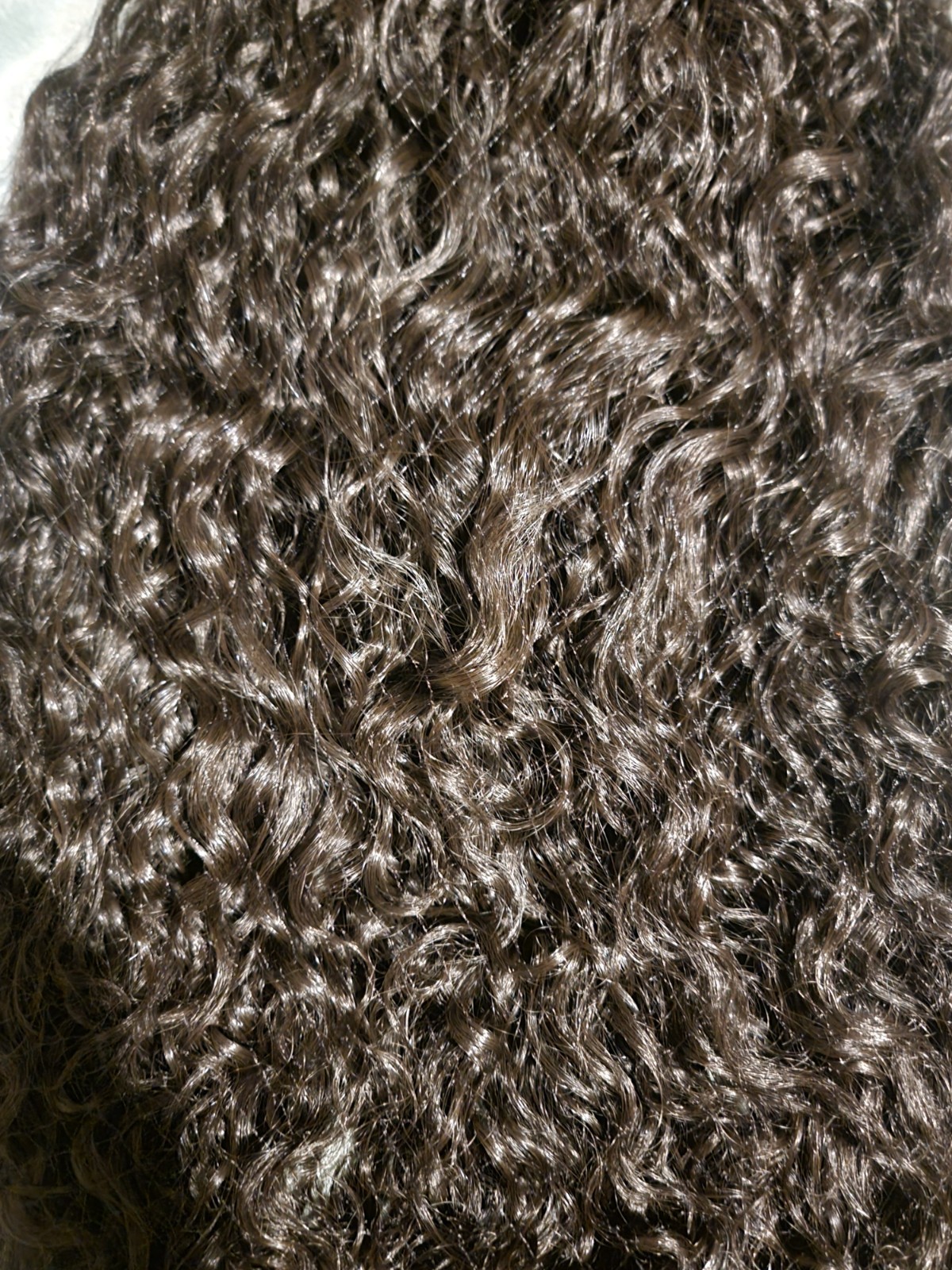 Curly Glueless Half Wig 26 inch Veralux™ Synthetic Fiber & Human Hair Blend