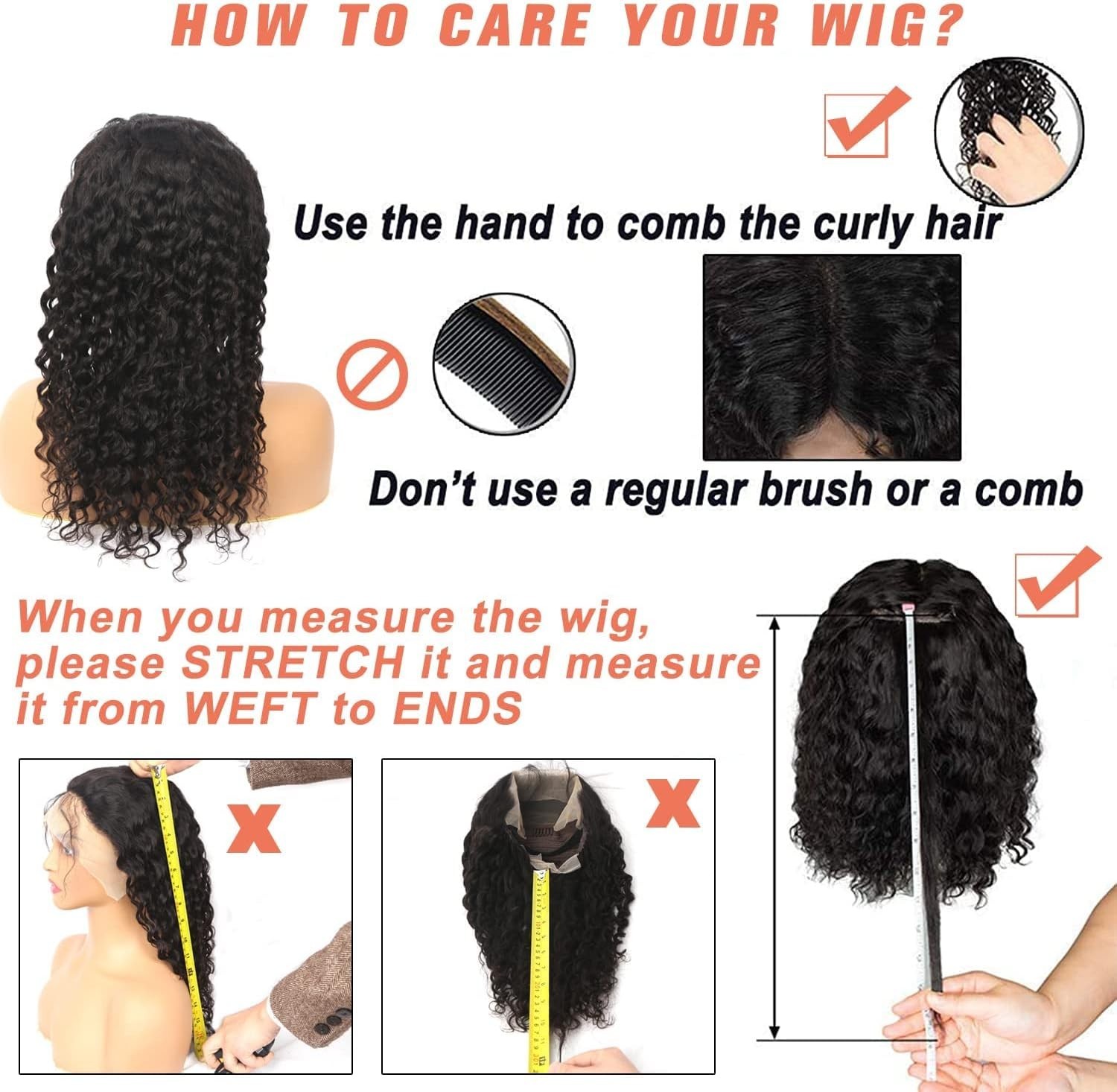 Curly Bob Wig Human Hair 180% Density 13×4 curly Bob Human Hair Lace Front Wig