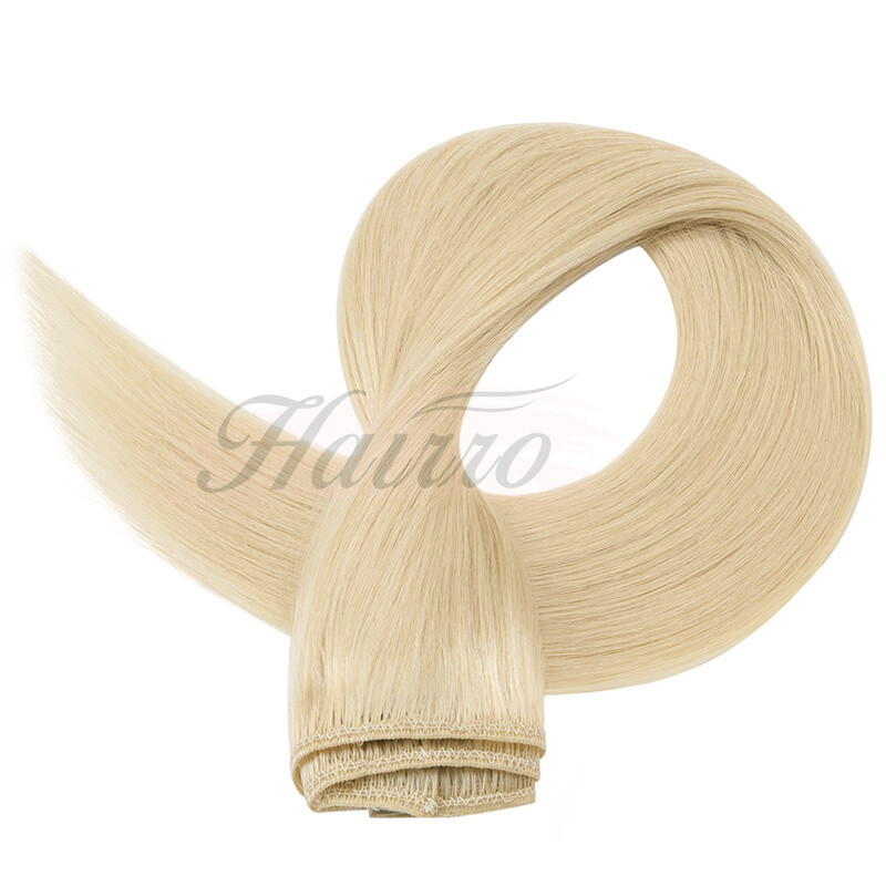 Double Drawn Clip In 9A+ Real Remy Human Hair Extensions 8PCS 18CLIPS Full Head