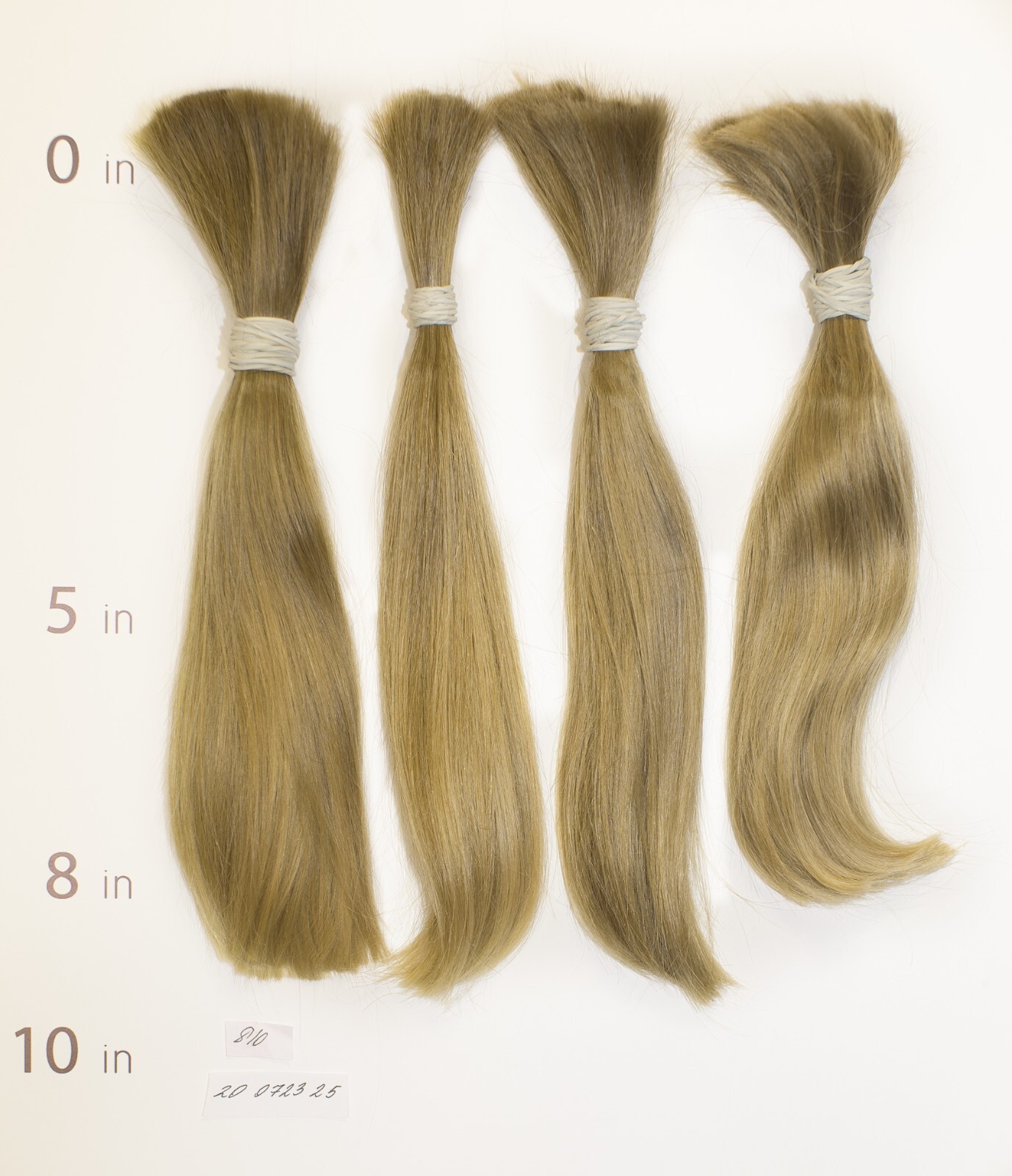 European hair, cut hair, raw hair, Light Blonde/Natural Pure 8”-10”,virgin