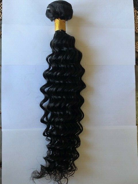 100% Brazilian virgin Human Hair Jerry Curly Sew In 3-Pack 24″ 400GM per Set HQ
