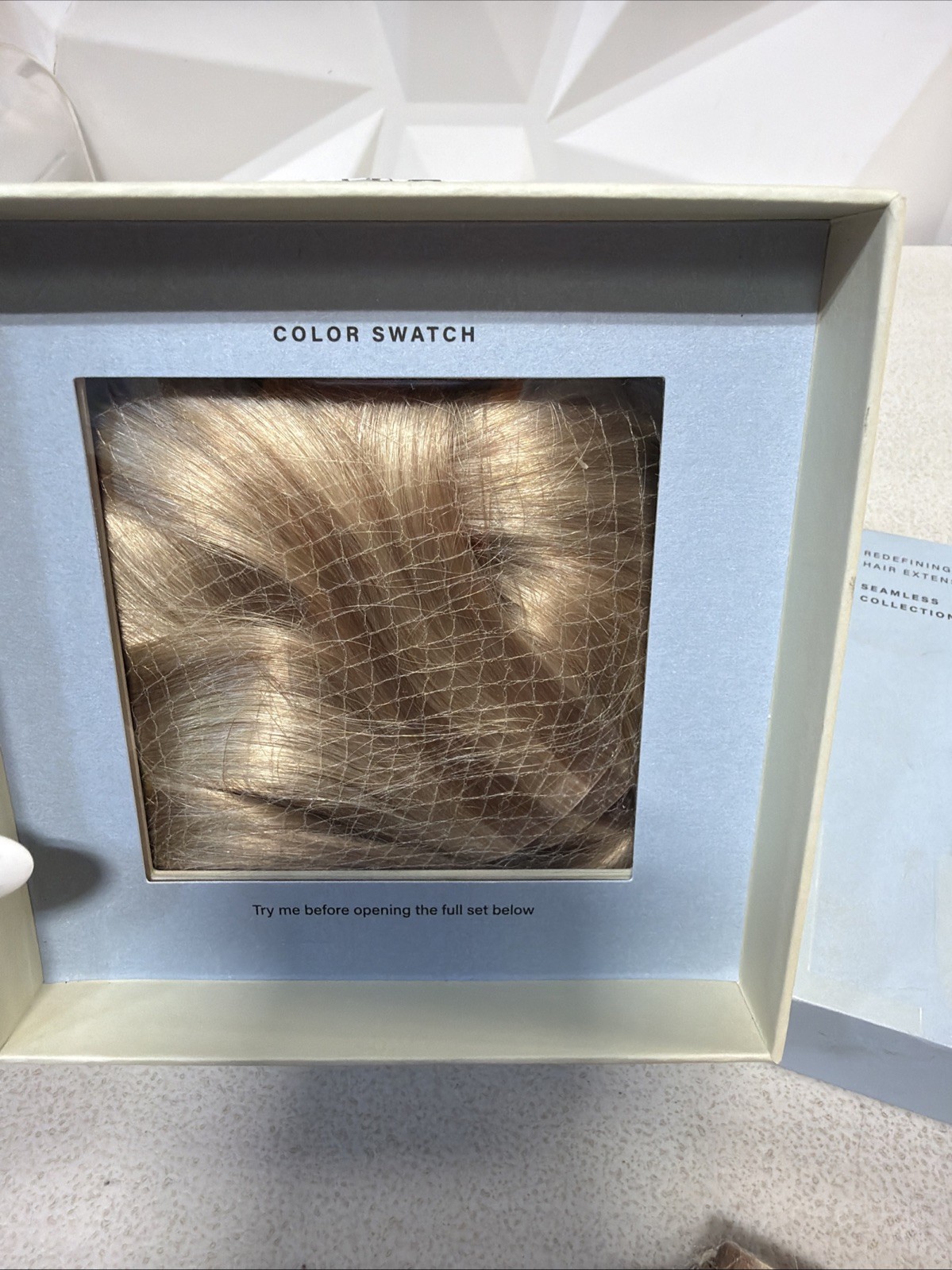 LUXY HAIR EXTENSIONS DIMENSIONAL BEIGE BLONDE SEAMLESS CLIP INS 24in 240g