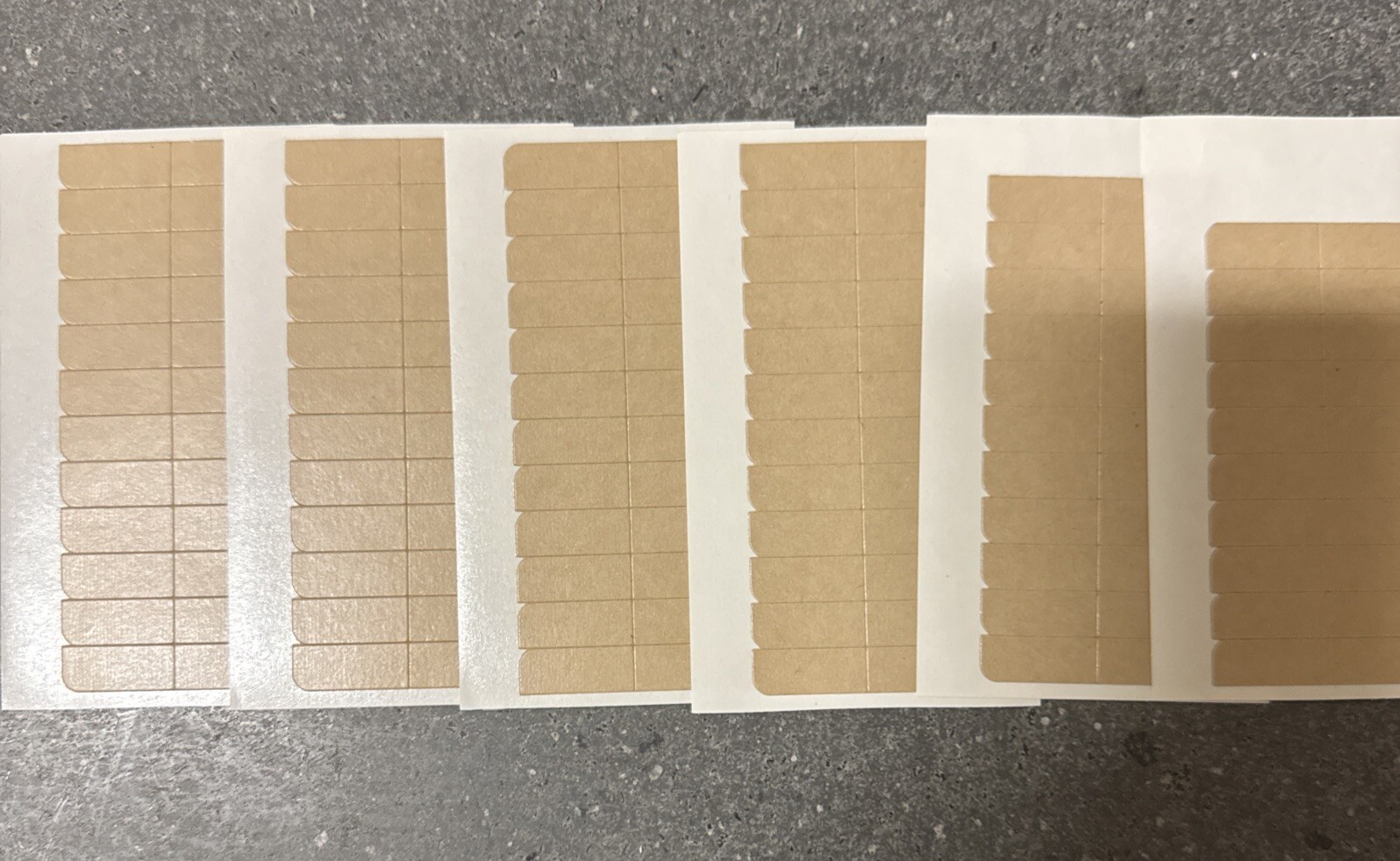 Hotheads 60+pc Double Sided Replacement Extension Tape Tabs