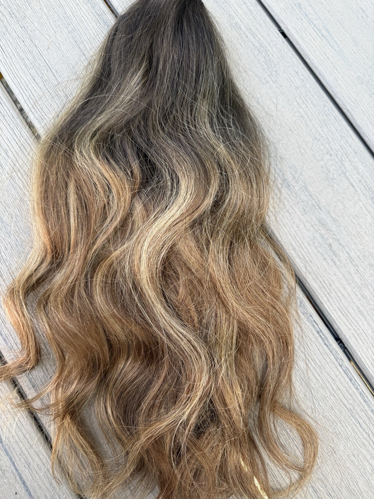 HALO COUTURE LAYERED HALO EXTENSIONS BALAYAGE Remy Human Hair 20in Color B4/27