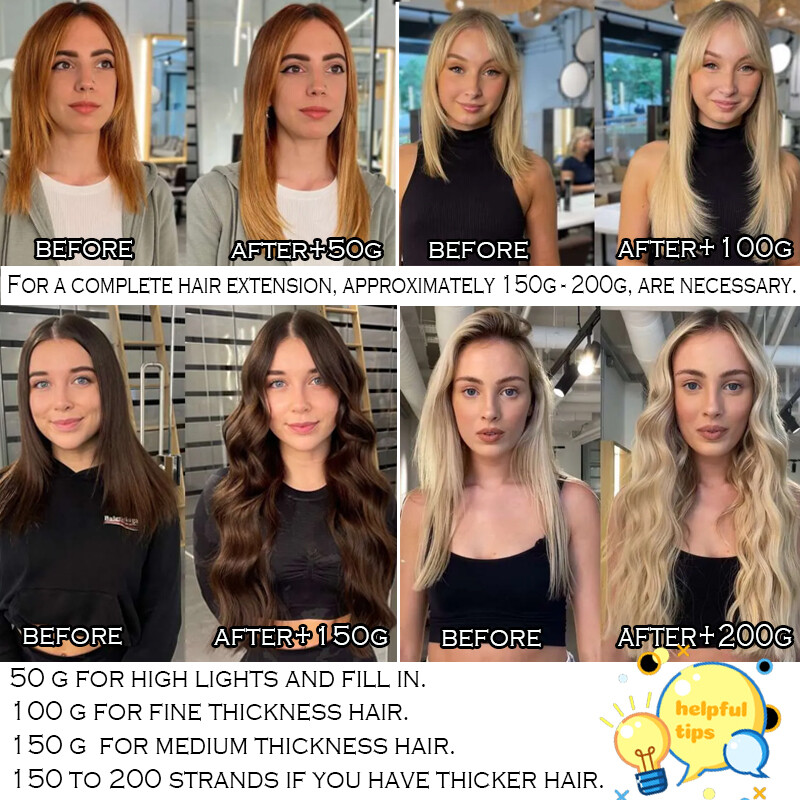 Nail U -Tip Pre- bonded 100% Human Hair Extensions/Remy Diamonds 0.5g Bonds 100g