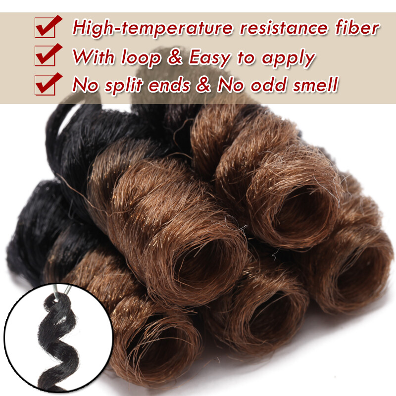 100% Natural Short Jamaican Bounce Crochet Hair Extensiosn Spring Braid as human