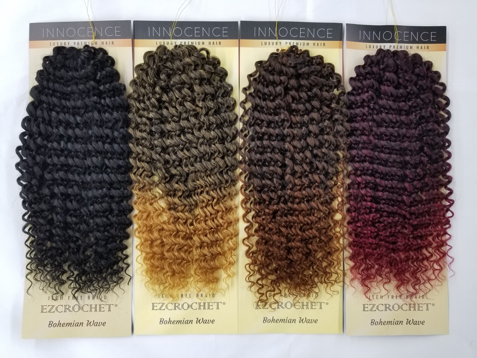 I&I Hair Innocence EZCROCHET Bohemian Wave Braiding Hair Spectra 12″