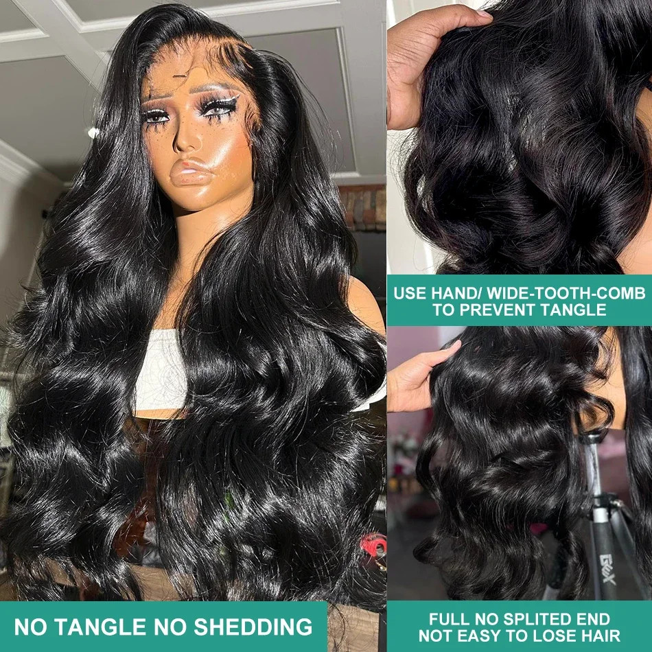 Body Wave 13×6 HD Lace Frontal Wigs Brazilian 13×4 HD Human Hair Wig For Women