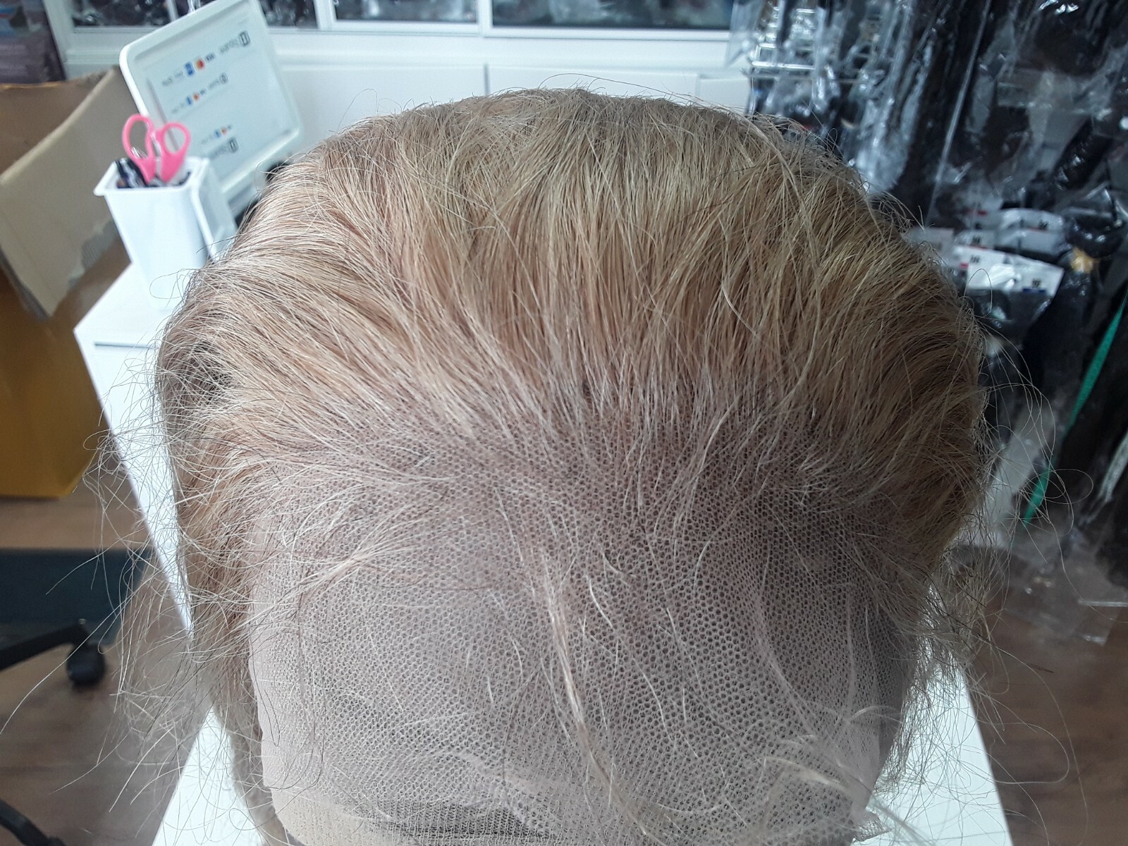 12A 22INCH BRAZILIAN GLUELESS WITH 5X5 SILK BASE TOP FULL LACE WIG 200% DENSITY