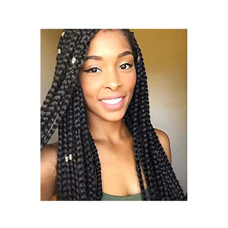 Mayde Africana Braid Nation Pre Stretched Braiding Hair Color T530 24in 6 Pack