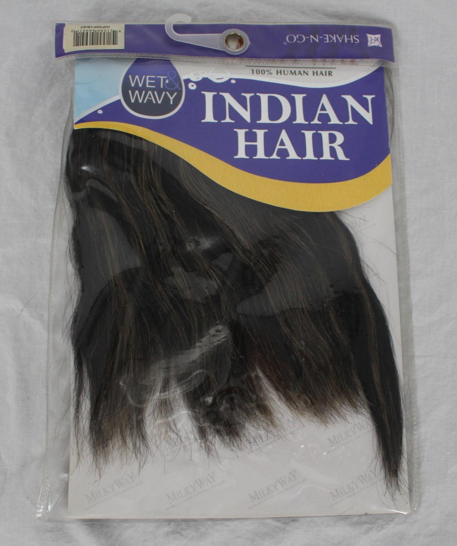MilkyWay Wet & Wavy Indian Hair 100% Human Hair Weave Indian Deep 3PCS P1B/27