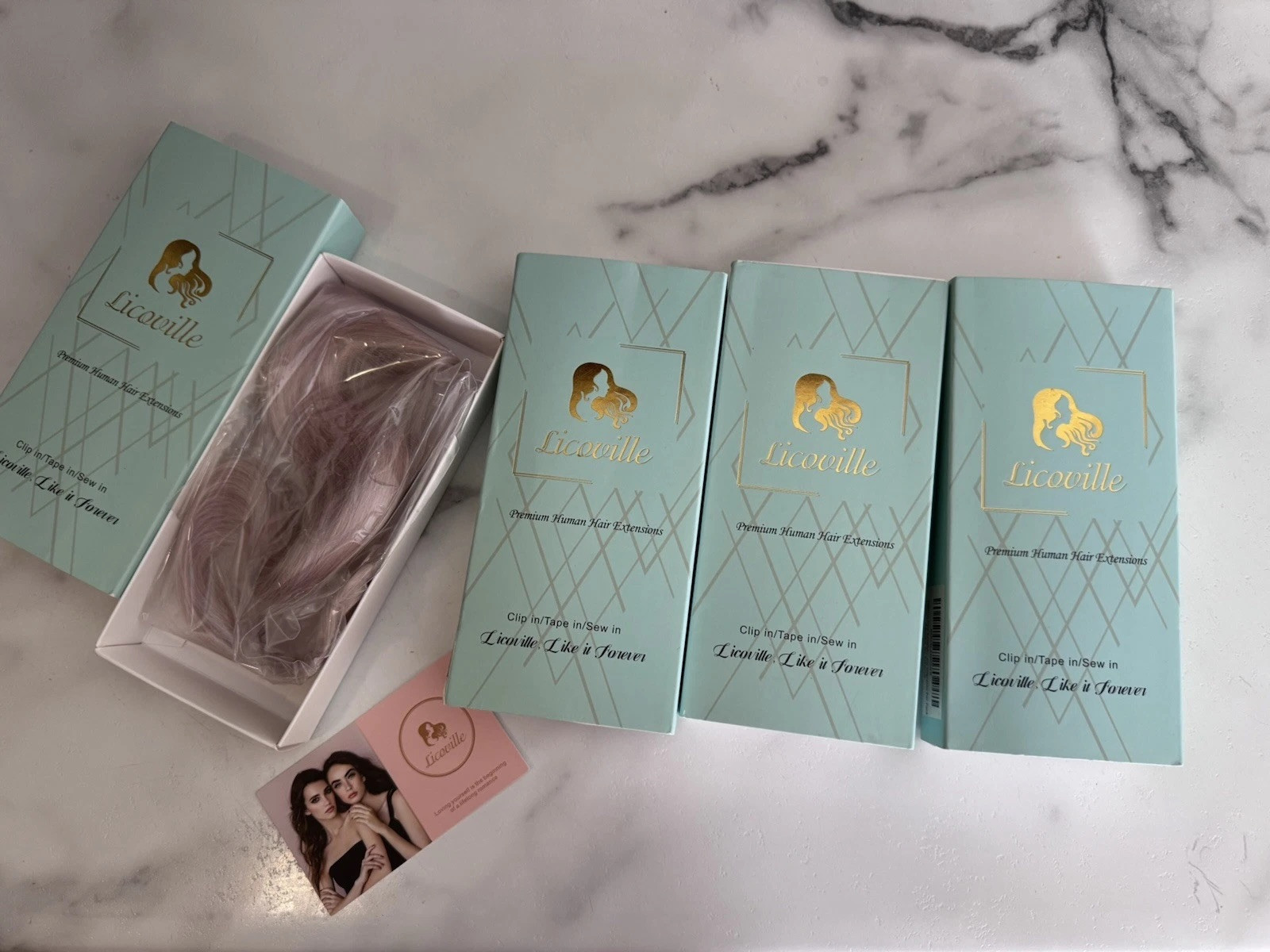 tape In Hair Extensions 4 BOXES Skin Weft 100% Remy Real Human Hair 78 Pcs