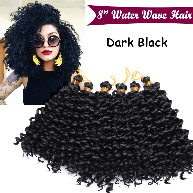 Soft as Human Ocean Wave Hair Extensions Crochet Deep Curly Boho Goddness Braids
