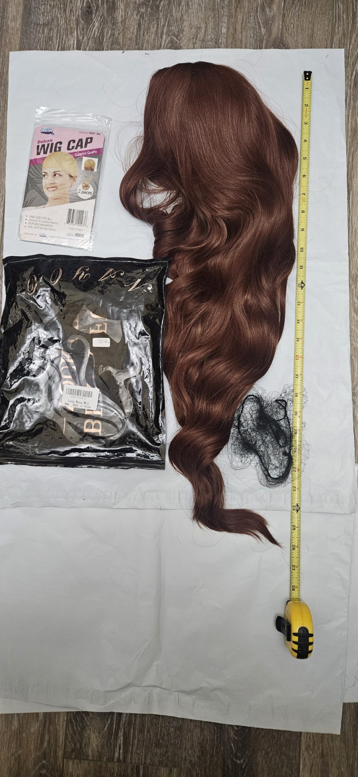 NAYOO Women’s Hair Topper 16inch Wavy Brown with Shining Detail