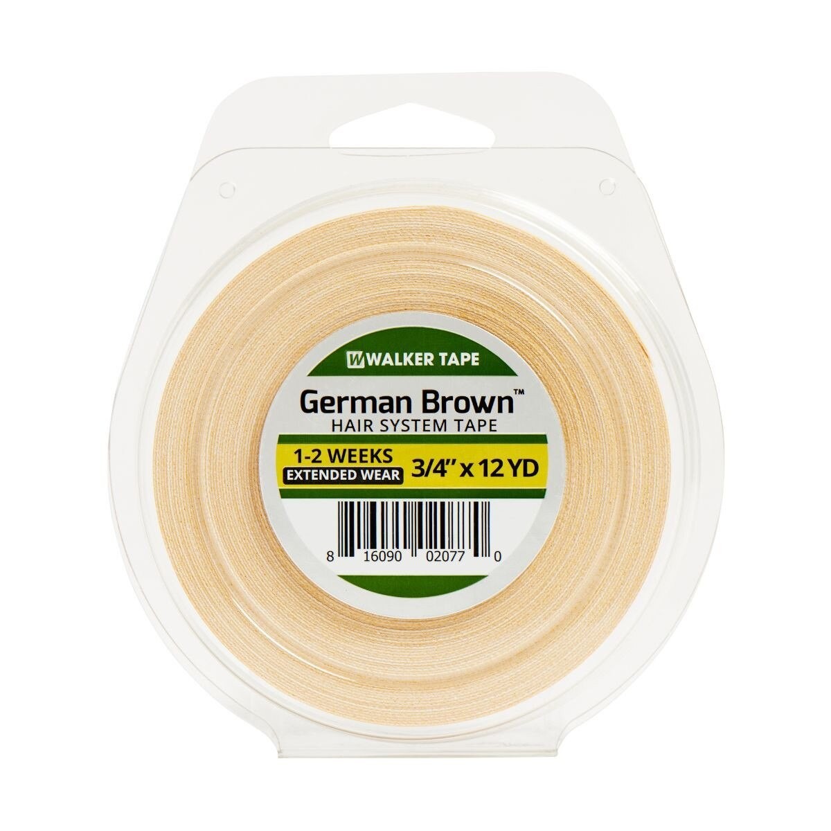 Walker Tape German Brown Tape Roll 3/4″ x 12 Yards