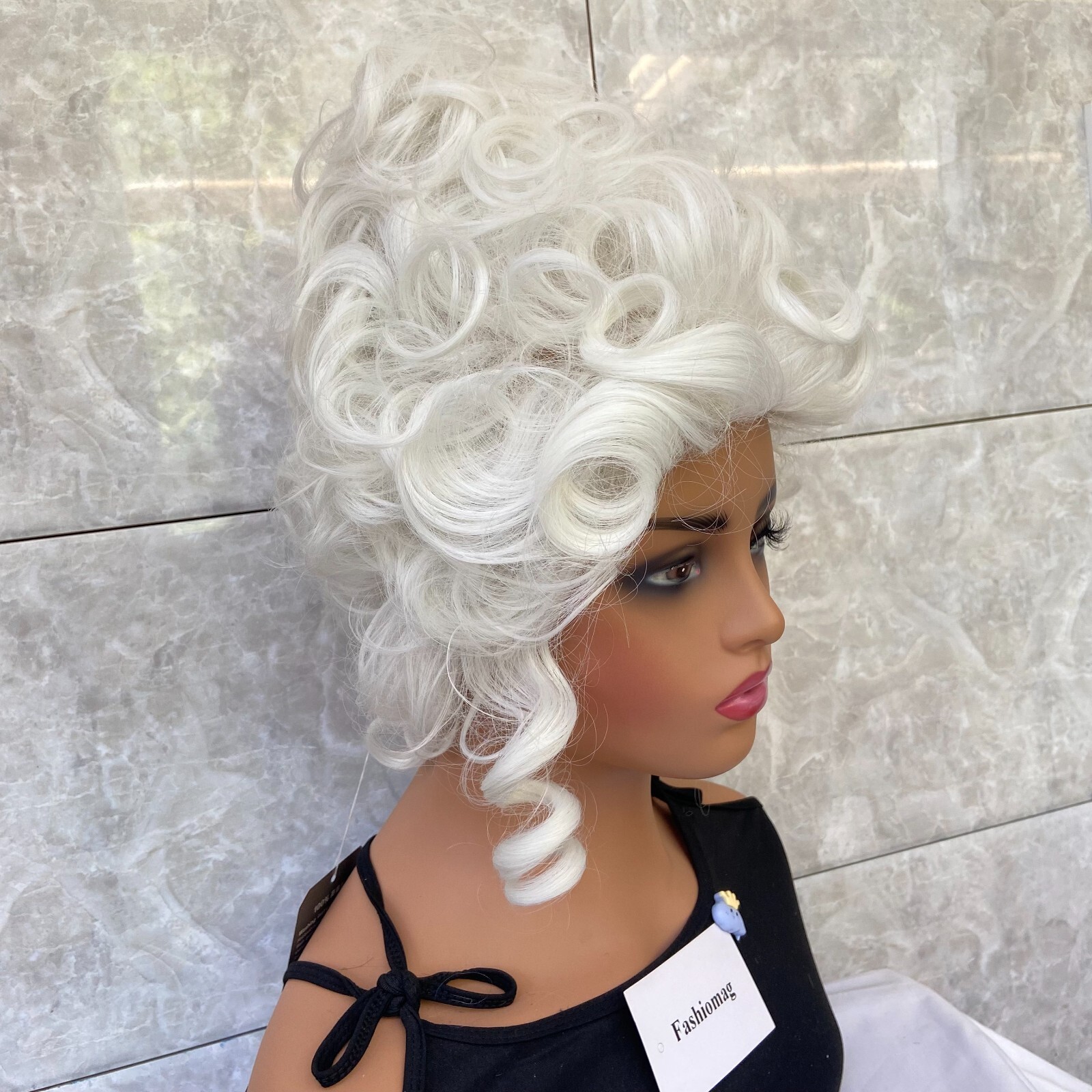 Marie Antoinette Synthetic Hair Cosplay Wig Princess Medium Curly Heat Resistant