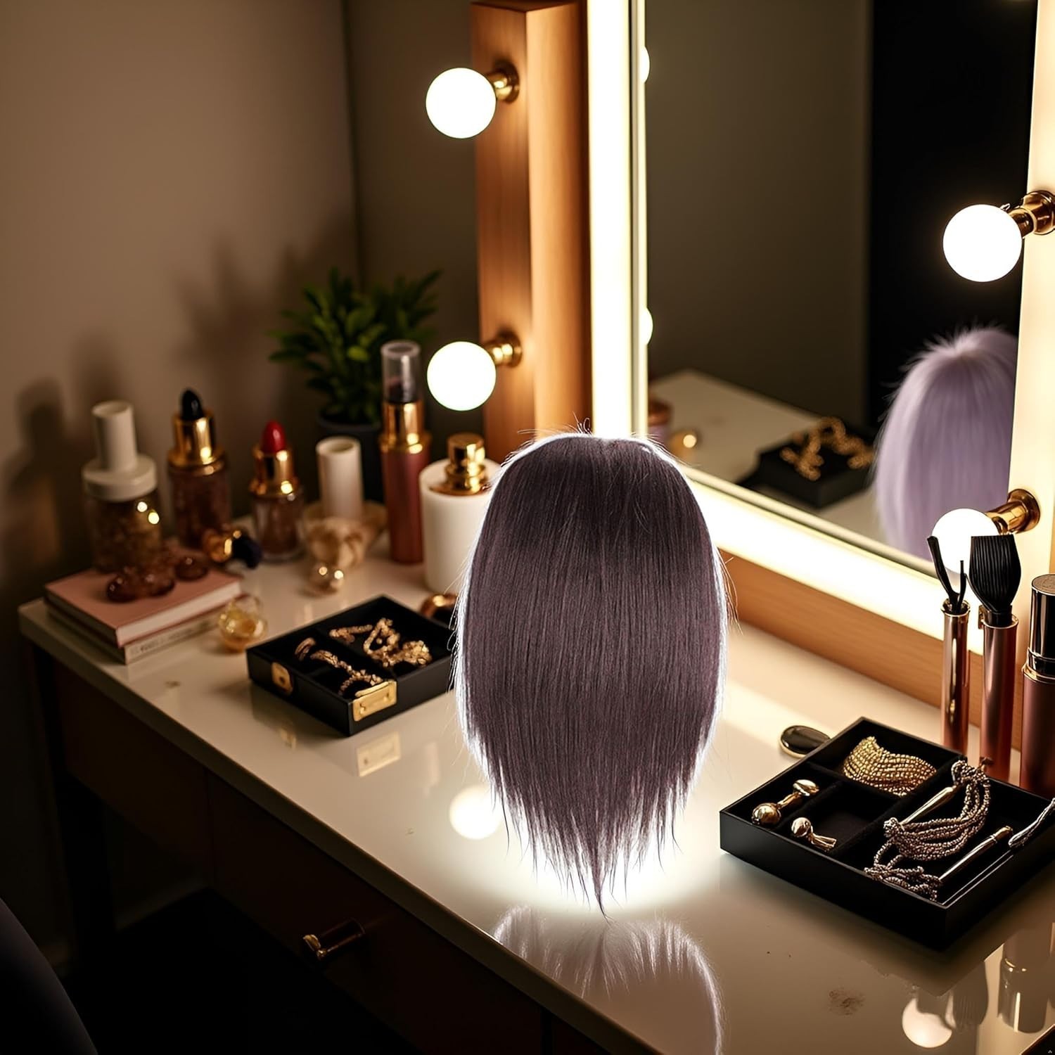 Seamless Black Hair Toppers – Versatile Clip-In Fringes & Accessories Included