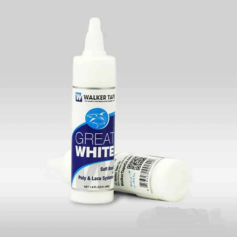 Walker Tape Great White 1.4oz Soft Bond Adhesive Mens Toupee Poly Lace Hair Wigs